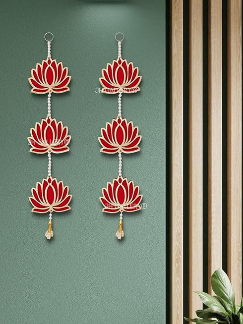 Lotus Hangings for Decoration/Floral Wall Hangings